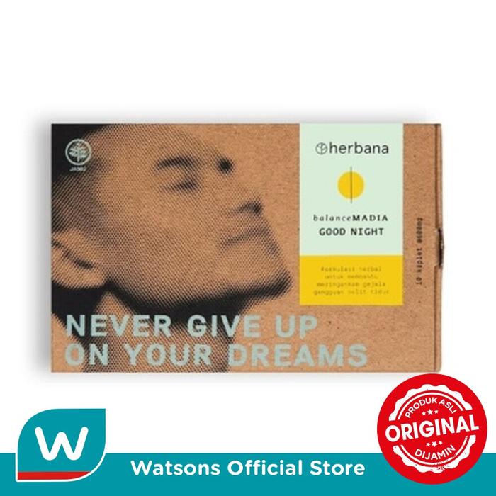 Gambar Herbana Balance Madia Good Night 10S dari Watsons Indonesia Official Store Kab. Tangerang Tokopedia