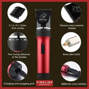 BaoRun Alat Cukur Bulu Hewan Cukuran Anjing Kucing Pet Clipper - P6