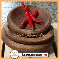 Gambar COBEK KAYU AREN KELAPA + Ulekan  Uk. 20 cm dari La Madre Shop Kota Sukabumi 2 Tokopedia