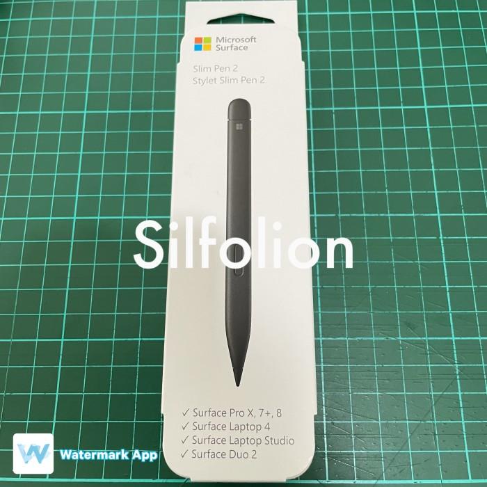 Jual Surface Slim Pen 2 and Charger Surface Pro X Go New Original