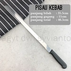 pisau kebab pisau panjang murah
