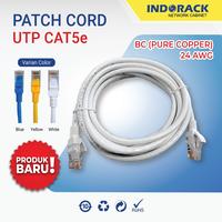 Gambar Kabel Lan 3Meter Patch Cord Cat5E UTP Ethernet Cable 3M - BIRU dari INDORACK IT Networck Cabinet Kota Administrasi Jakarta Utara 3 Tokopedia