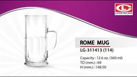 Gambar Lucky Glass Rome Mug 12,6 oz 360 ml LG-311413 (114) Gelas Beer dari Bursa Dapur Mall Kota Administrasi Jakarta Barat 1 Tokopedia