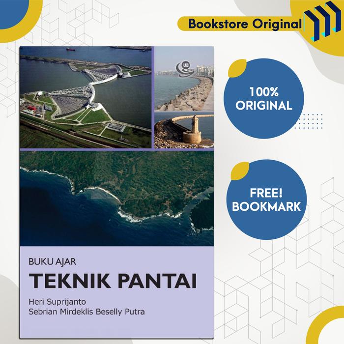 Gambar Buku Teknik Pantai Heri Suprijanto UB Press dari Binar Jingga 2 Kota Malang Tokopedia