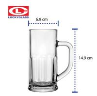 Gambar Lucky Glass Rome Mug 12,6 oz 360 ml LG-311413 (114) Gelas Beer dari Bursa Dapur Mall Kota Administrasi Jakarta Barat 2 Tokopedia