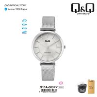 Gambar Q&Q QnQ QQ Jam Tangan Arloji Wanita Rantai Analog - Q13 Q13A Tahan Air dari Q&Q Official Store Kota Surabaya 3 Tokopedia