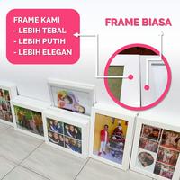 Gambar Bingkai Foto 40x60 16R A2 Frame Pigura Minimalis Putih Hitam dari Cubucubu.id Kota Depok 2 Tokopedia