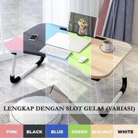 Gambar MEJA LIPAT / MEJA LIPAT BELAJAR LAPTOP SERBAGUNA PORTABLE dari Adifa-shop Kota Samarinda 2 Tokopedia