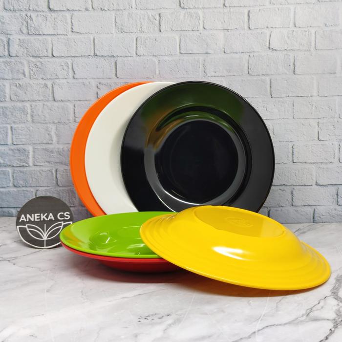 Gambar Piring Makan Melamin 9 inch - Piring Cekung Melamin - Pr1711 dari Aneka CS Kota Tangerang Tokopedia