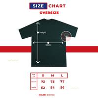 Gambar Kaos Oversize Hijau Botol Katun Combed Premium Tebal dari HIKARI DISTRO Kab. Bandung 3 Tokopedia