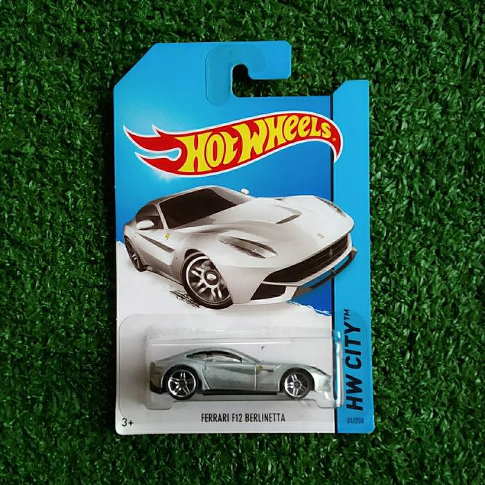 Gambar Hotwheels Ferrari F12 Berlinetta Silver dari Beyond The Limit Kab. Bogor Tokopedia