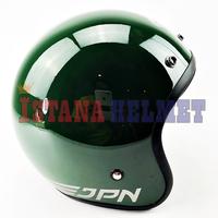 Gambar HELM BATOK JPN MODEL RETRO ARC NEW GREEN dari ISTANA HELMET Kota Bandung 5 Tokopedia