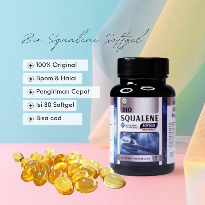 Gambar Obat Herbal Radang Usus Buntu Besar Bio Squalene 100% Original BPOM dari Exotic Shopp Kota Surabaya Tokopedia