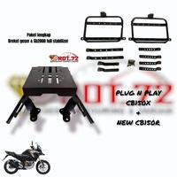 Gambar PAKET LENGKAP BREKET BOX GESER CB150X + SB2000 FULL STABILIZER dari Prot 72 Variasi Tegal Kab. Tegal 1 Tokopedia