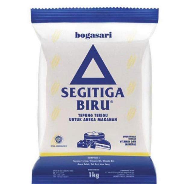 Gambar tepung terigu segitiga biru 1 kg dari Ubim-1 Kota Surabaya Tokopedia
