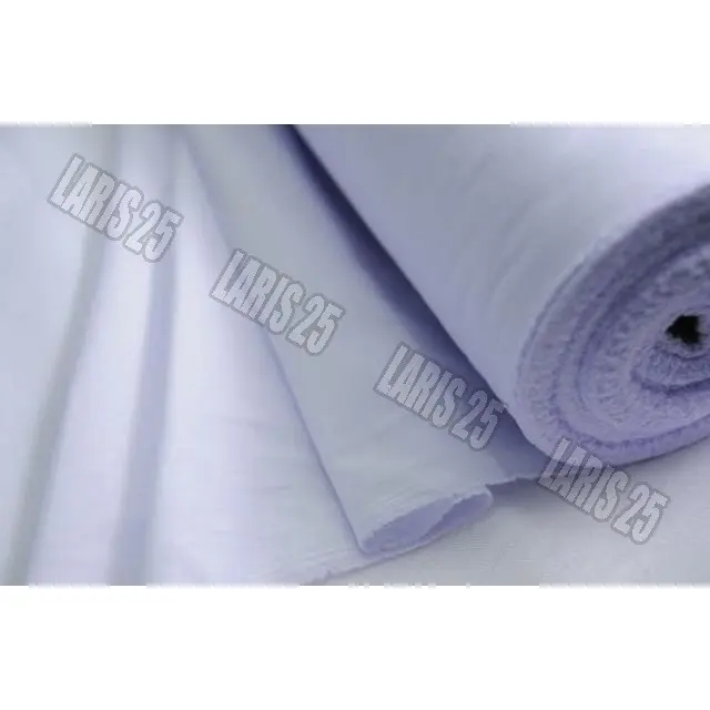 BAHAN KAIN ATASAN SERAGAM SEKOLAH TERLARIS KATUN MIKROTEX KAIN PUTIH