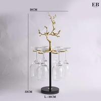 Gambar Rak Gelas / Luxury Glass Rock Table Decoration EB Home 73/119 dari EB Home Decor & Living Kota Administrasi Jakarta Utara 2 Tokopedia