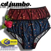 Gambar 3PCS CELANA DALAM JUMBO WANITA/CD JUMBO BAHAN JERSEY ADEM DAN NYAMAN dari abibastore Kab. Tangerang 3 Tokopedia