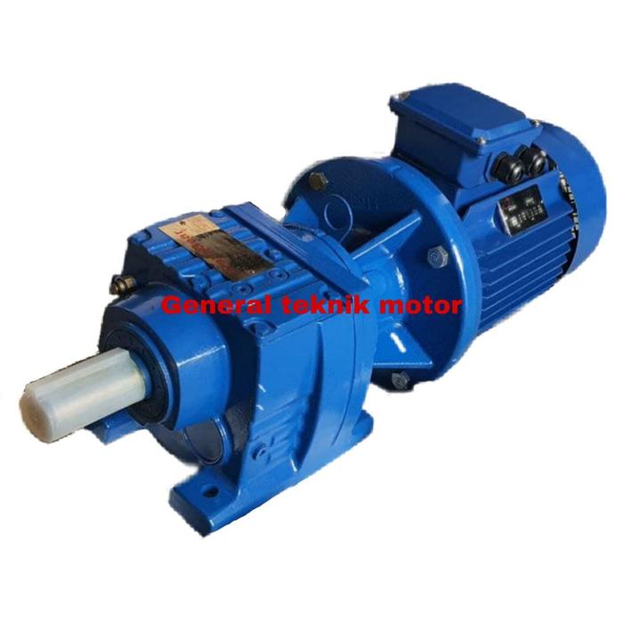 Gambar Motology helical gearbox C/W motor 2HP Ratio 1:10 dari GENERAL TEKNIK MOTOR Kota Tangerang Tokopedia