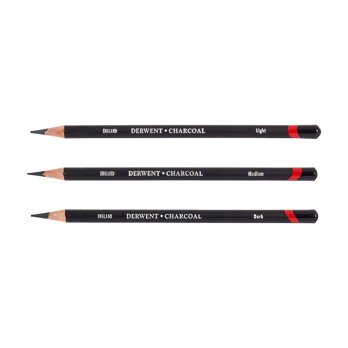 Gambar DERWENT Charcoal Pencil for Sketching Drawing dari dreamshop.jkt Kota Administrasi Jakarta Barat Tokopedia
