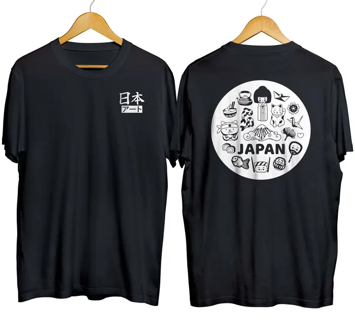 Gambar Kaos distro japan style JAPANN MARCHANDISE - JAPAN ART dari mangjapan Kab.Ciamis 5 Tokopedia