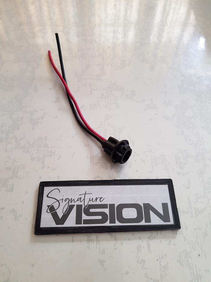 Gambar Socket Soket Lampu Mobil Motor T10 tancap Female High Quality dari Signature Vision Auto Kota Bandung Tokopedia