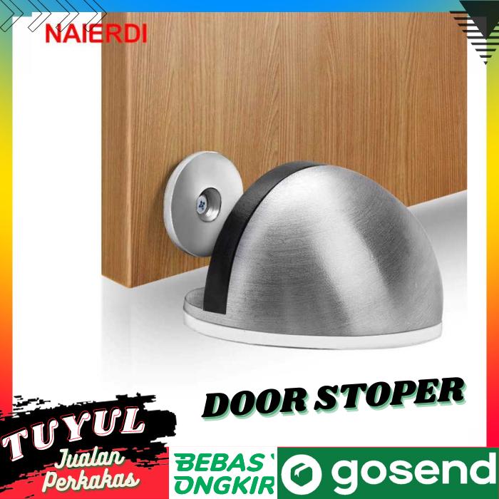 Gambar Penahan Ganjal Pintu Stainless Anti Collision Magnetic Door Stopper dari Tuyul Tokopedia Kota Administrasi Jakarta Barat Tokopedia