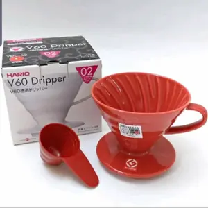 Coffee Dripper Ceramic 02 Red Original VDC-02R