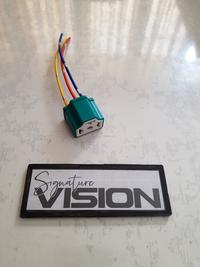 Gambar Socket Soket Lampu Mobil Motor H4 HS1 KAKI 3 Male Female High Quality dari Signature Vision Auto Kota Bandung 3 Tokopedia