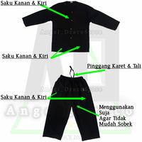 Gambar GRATIS IKET! Setelan Pangsi Anak / Setelan Baju Silat Anak dari Asiah Muslim Store Kota Bandung 3 Tokopedia