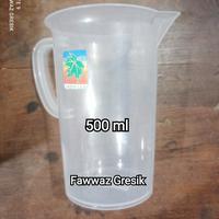 Gambar Green Leaf Gelas Ukur / Takaran Scarlett 0,5 Liter GELAS TAKAR 500 ml dari Fawwaz Plastik Bahan Kue Kab. Gresik 1 Tokopedia