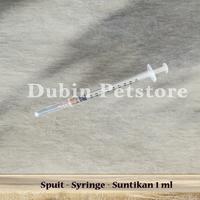 Gambar suntikan 1 ml sepetan obat dan vitamin hewan - pipet 1 ml dari Dunia Binatang Petshop Kota Tangerang 3 Tokopedia