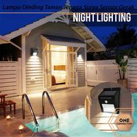 Gambar Lampu Dinding Taman Tenaga Surya Motion Sensor/Solar Cell Panel 20 Led dari OneConnection Kota Administrasi Jakarta Pusat 5 Tokopedia