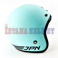 Gambar HELM BATOK JPN MODEL RETRO ARC PASTEL TOSCA DOFF dari ISTANA HELMET Kota Bandung 5 Tokopedia