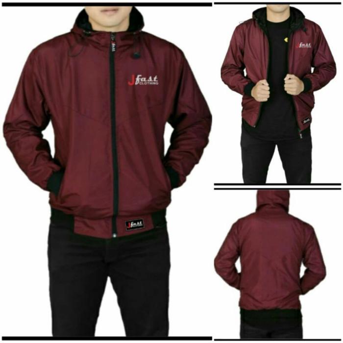 Gambar Jaket parasut pria windrunner running original dari OnD Berkah Kab. Bogor Tokopedia