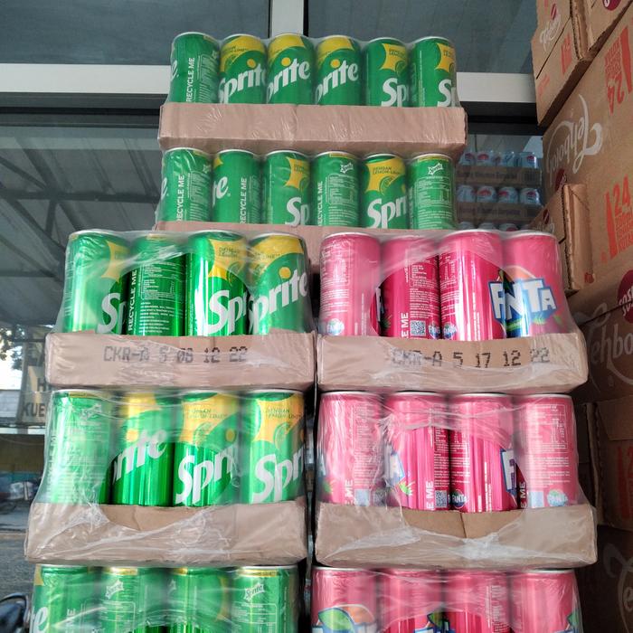 Gambar fanta sprite coca cola slim 250ml isi 24 dari kue ulang tahun palembang Kota Palembang Tokopedia