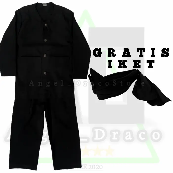 Gambar GRATIS IKET! Setelan Pangsi Anak / Setelan Baju Silat Anak dari Asiah Muslim Store Kota Bandung 5 Tokopedia