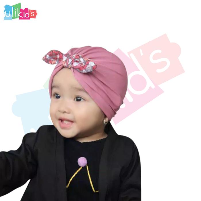 Gambar Ulikids Turban Baby / Turban Bayi Pita Kelinci Motif / Turban baby - Pink, All Size dari Ulikids Kota Tangerang 5 Tokopedia