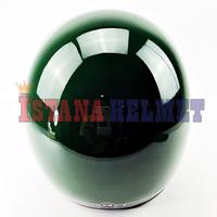Gambar HELM BATOK JPN MODEL RETRO ARC NEW GREEN dari ISTANA HELMET Kota Bandung 4 Tokopedia