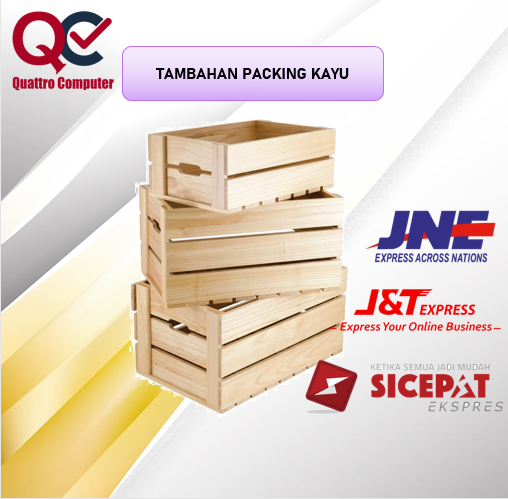 Gambar LAYANAN TAMBAHAN PAKET KAYU UNTUK PENGIRIMAN LAPTOP dari Quattro Comp ID Kota Administrasi Jakarta Pusat Tokopedia
