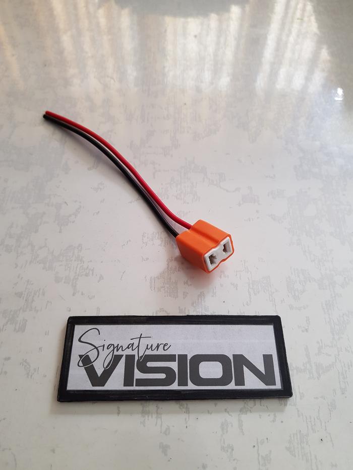 Gambar Socket Soket Lampu Mobil Motor H7 Male Female High Quality dari Signature Vision Auto Kota Bandung Tokopedia
