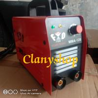 Gambar Mesin las 450Watt teknologi IGBT inventer,MMA120A dari clanyshop Kota Administrasi Jakarta Utara 2 Tokopedia