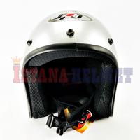 Gambar HELM BATOK JPN MODEL RETRO ARC SILVER dari ISTANA HELMET Kota Bandung 2 Tokopedia