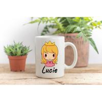 Gambar Mug Lucu Animasi Chibi Cute Princess Custom Nama dari SANKU x MATOOS Kab. Bandung 4 Tokopedia