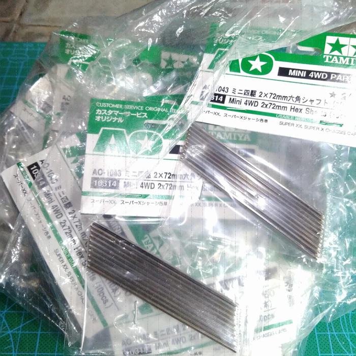 Gambar as 72mm silver ori tamiya isi 10pcs (5pasang) dari FA9 RETAIL STORE Kota Semarang Tokopedia