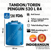 Gambar Toren Tangki Tandon Air Penguin 500 Liter 520 Liter TB 53 Anti Lumut dari IndobangunTeknik Kab. Sidoarjo 1 Tokopedia