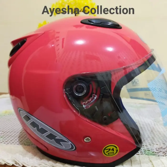 Gambar Helm Centro Polos Pink dari AyeshaCollection1 Kab. Sidoarjo 5 Tokopedia