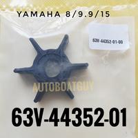 Gambar Impeller ( Kipas Air ) 63V-44352-01 Yamaha 8 / 9.9/ 15 HP / PK KAPSUL (FMH) dari AUTOBOATGUY Kota Tangerang Selatan 2 Tokopedia