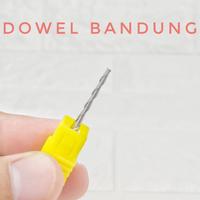 Gambar End Mill 2 Flute SPIRAL FLATNOSE 2 mm Endmill Carbide CNC Router Bit dari DOWEL BANDUNG Kota Bandung 1 Tokopedia