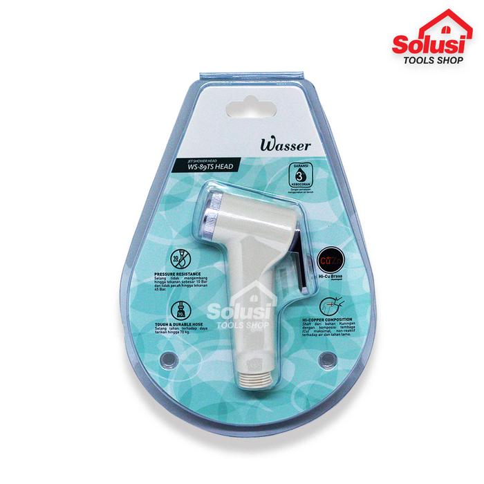 Gambar WASSER Kepala Jet Shower / Head Jet Shower 89ts SOLUSITOOLS dari PERKAKAS SOLUSI Kota Administrasi Jakarta Selatan Tokopedia